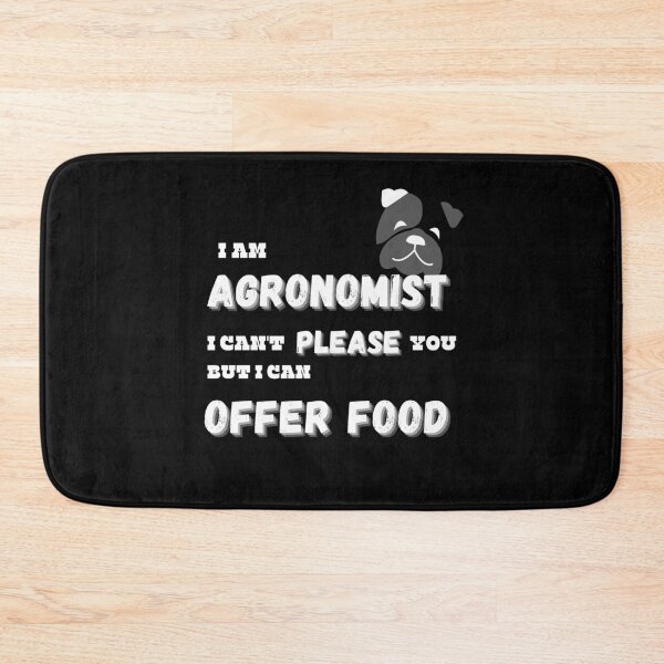 Item preview, Agronomist offer food dog funny gift idea for friend and farm job workers designed and sold by chi vana.