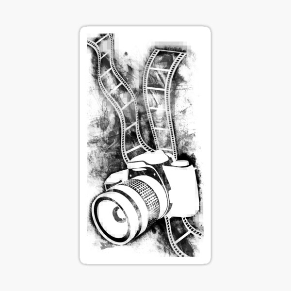 Photography Concept Sticker