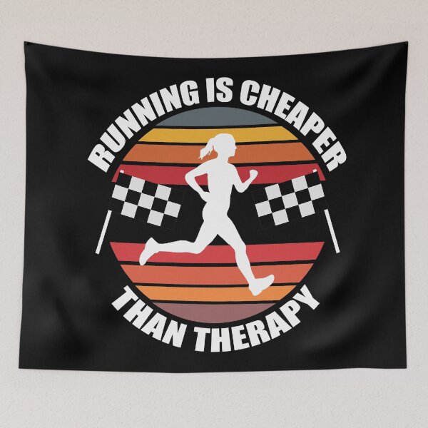 Item preview, Running is Cheaper Than Therapy designed and sold by Orchyd.