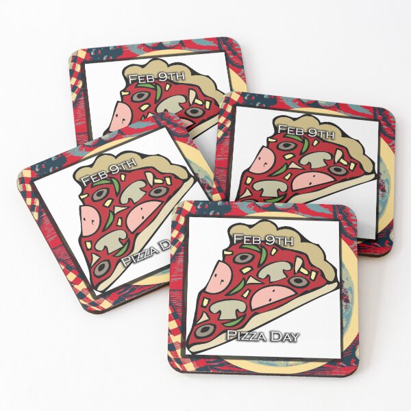 Item preview, I LOVE PIZZA DAY designed and sold by REALDesign-Shop.