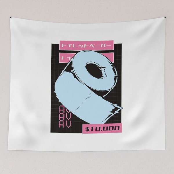 Item preview, Vaporwave Toilet Roll 90s 80s Retro Gift designed and sold by hoaban1998.