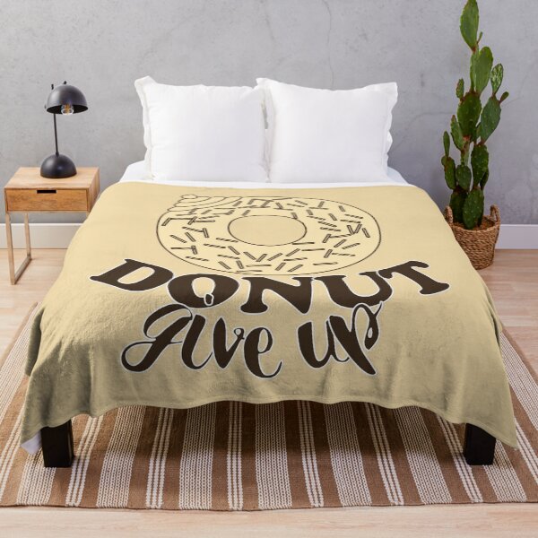 Item preview, FUNNY DONUT SAYING - DONUT GIVE UP designed and sold by Cr1sV.