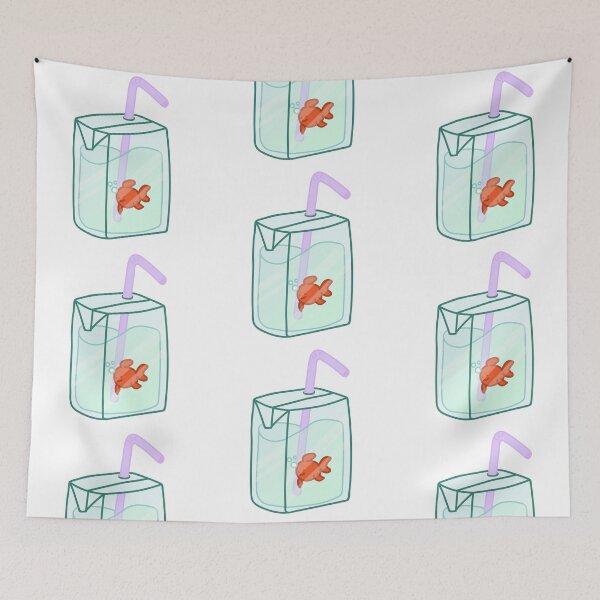 Item preview, Fishy in a juicebox designed and sold by Donné Snijders.