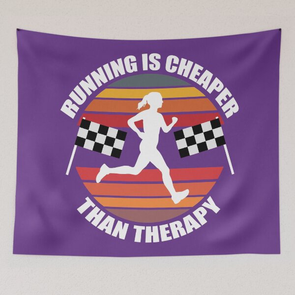Item preview, Running is Cheaper Than Therapy designed and sold by Orchyd.