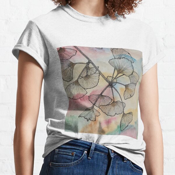 Ginkgo Biloba - Medicinal plants - Chinese medicin Classic T-Shirt