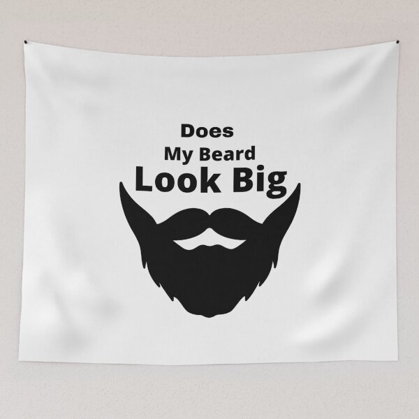Item preview, Does My Beard Look Big 2 Fashion Motivational Relaxed T-shirt Tee  designed and sold by Nansame.
