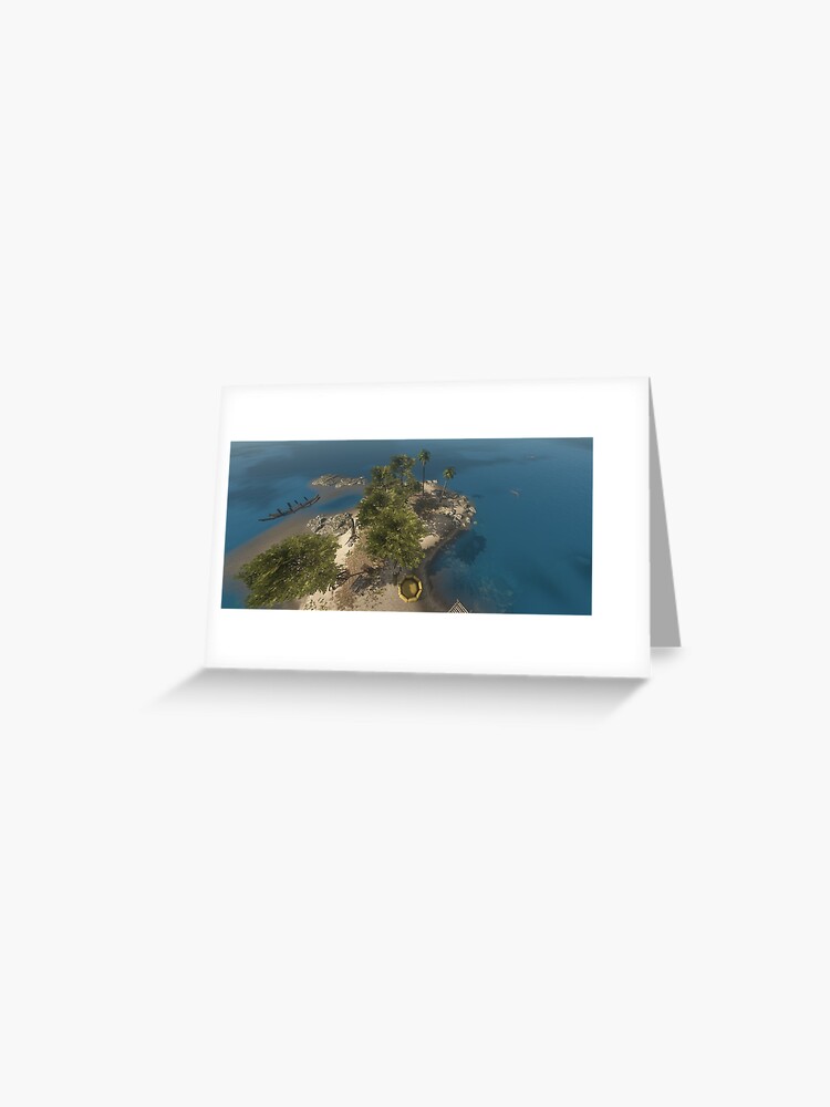 Stranded Deep-House Greeting Card for Sale by Patrick Colwell