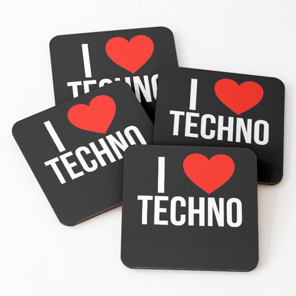 Item preview, I Love Techno  designed and sold by Express YRSLF.