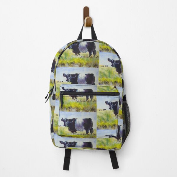 Item preview, Belted Galloway Cow Painting designed and sold by MikeJory.