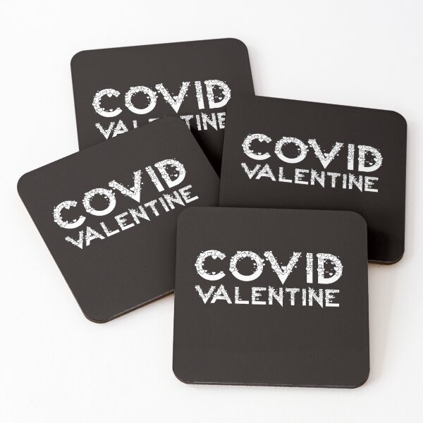 Item preview, Covid Valentine Black designed and sold by DamaliePierre.