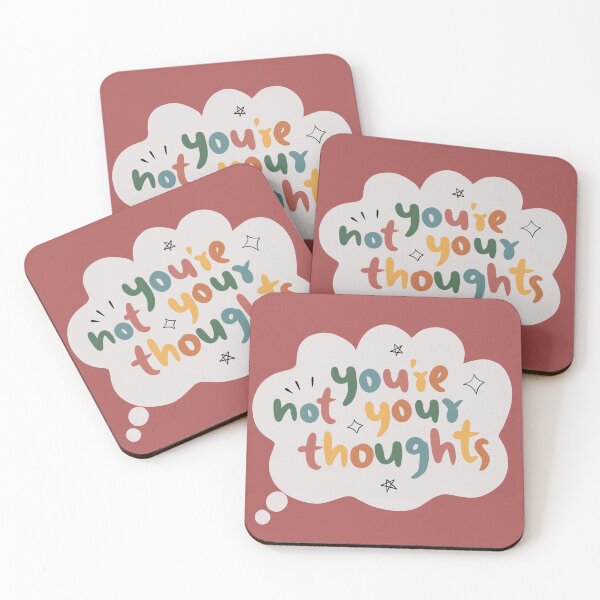 Item preview, You are not your thoughts designed and sold by owlcreates.