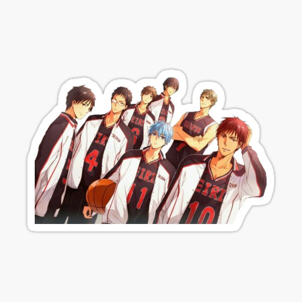kuroko no basket Sticker fini brillant