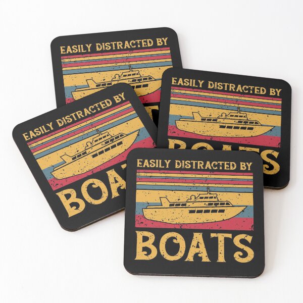 Item preview, Easily Distracted By Boats designed and sold by sesa10.