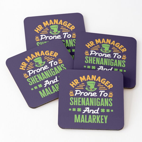 Item preview, HR Manager St Patricks Day Shenanigans and Malarkey designed and sold by jaygo.
