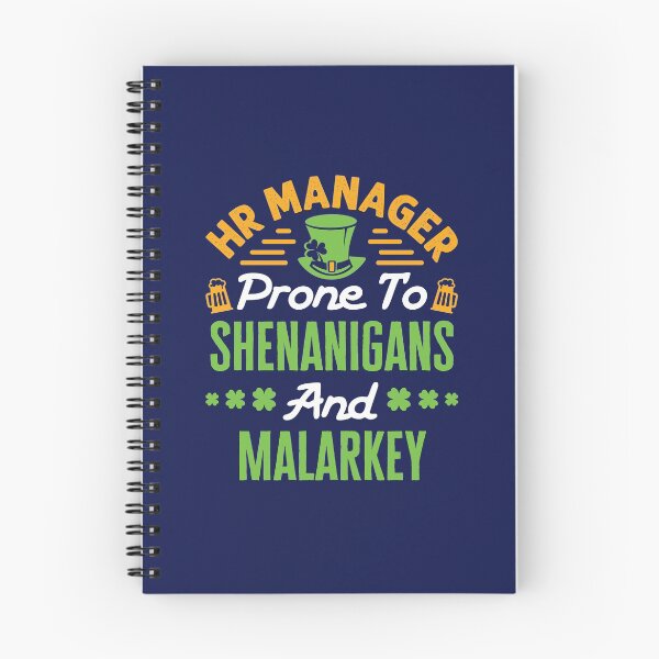 Item preview, HR Manager St Patricks Day Shenanigans and Malarkey designed and sold by jaygo.