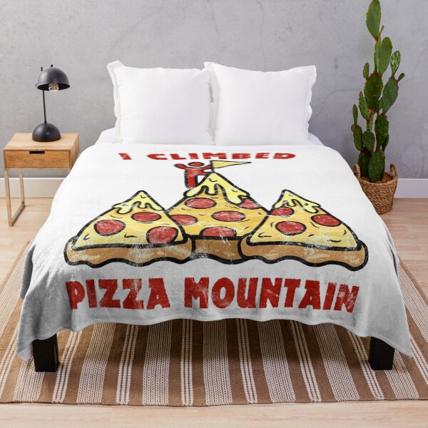 Item preview, I Climbed Pizza Mountain (F1 Distressed) designed and sold by MinaMonsterMash.