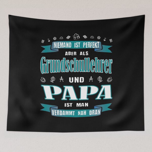 Item preview, Elementary School Teacher And Dad Saying For designed and sold by besTmanuFacture.