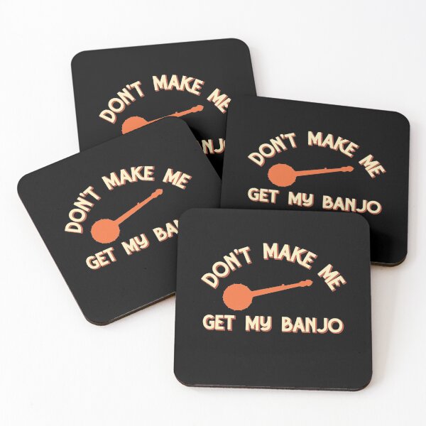 Item preview, Banjo Player Funny Retro Don't Make Me Get My Banjo Graphic designed and sold by Huhnerdieb Apparel.