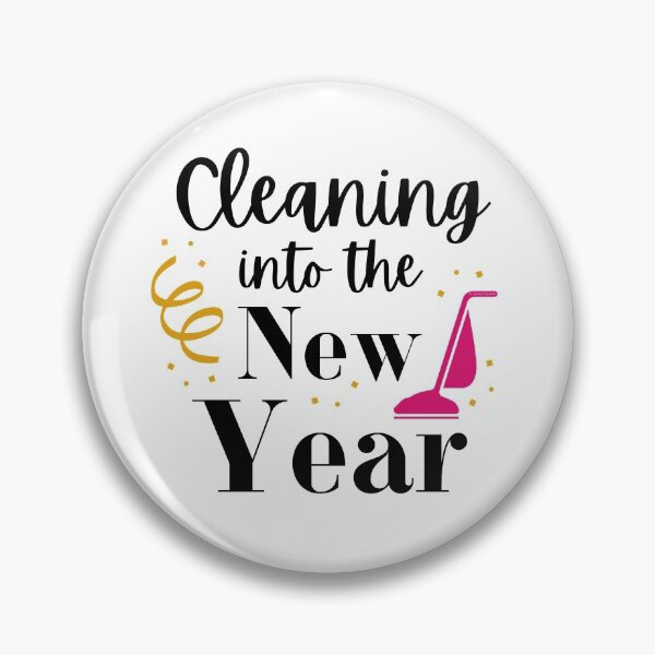 Item preview, Cleaning Into the New Year Cleaning Lady Gift Housekeeping Fun designed and sold by SavvyCleaner.