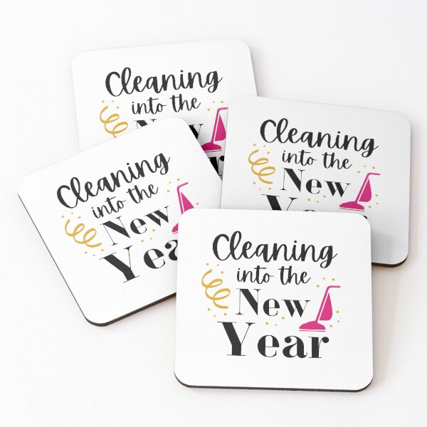 Item preview, Cleaning Into the New Year Cleaning Lady Gift Housekeeping Fun designed and sold by SavvyCleaner.