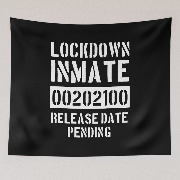 Item preview, Lockdown Quarantine Inmate Prisoner designed and sold by RainbowPandas.