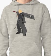 Cloud Strife Vector/Minimalist (Advent Children) Pullover Hoodie