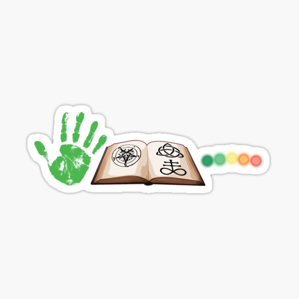 Gib uns ein Zeichen Sticker