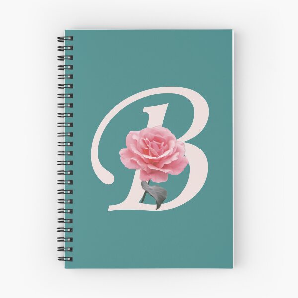 Item preview, The Letter B Floral Typography designed and sold by Sanabel-Nabil.