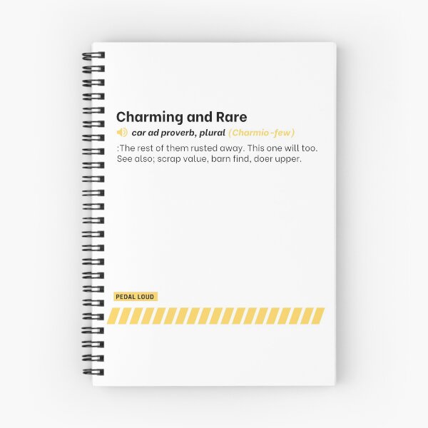 Item preview, Charming and Rare - funny, classified ad car buying proverbs defined designed and sold by PedalLoud.