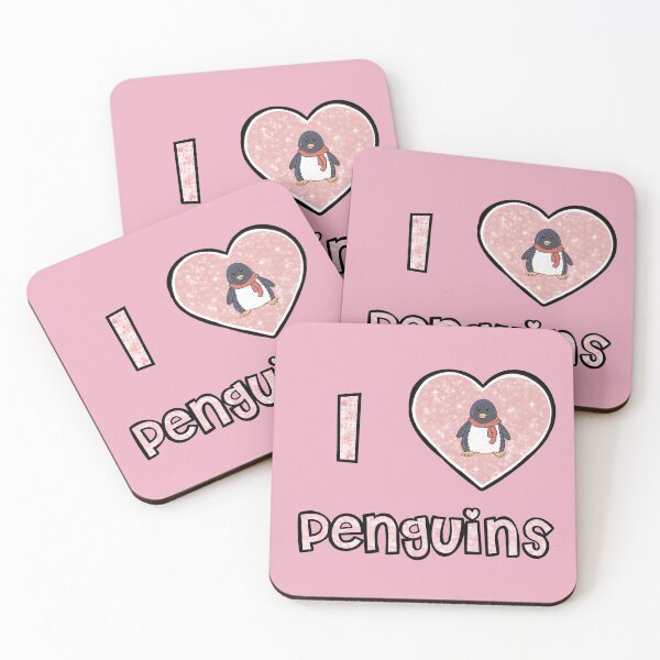 Item preview, I Love Penguins designed and sold by RoserinArt.