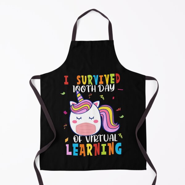 Item preview, 100 Days of school survived virtual teacher kids costume Tee designed and sold by aubb7.