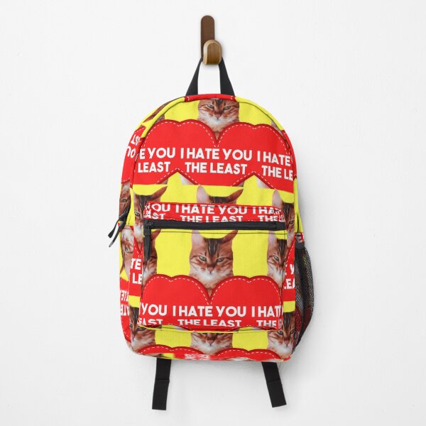 Item preview, I Hate You The Least - Funny Cat designed and sold by cannevas.