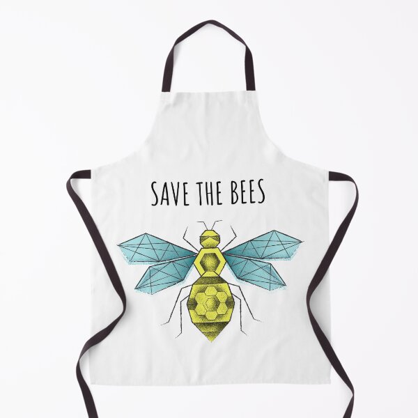 Item preview, Save the bees geometric designed and sold by Anna Zakharova.