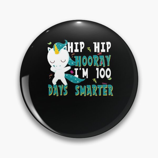 Item preview, 100 Days of school Hip Hooray Dab unicorn kids teacher Gift designed and sold by aubb7.