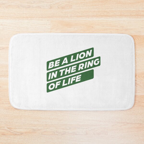 Item preview, Be A Lion Green designed and sold by RicardoLion.