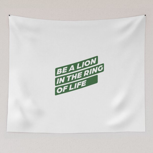 Item preview, Be A Lion Green designed and sold by RicardoLion.