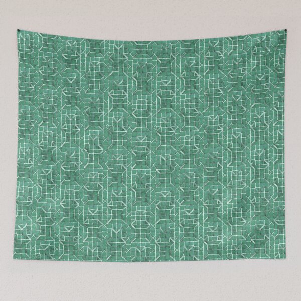 Item preview, Teal Attica print designed and sold by Ariadne Kritonos.