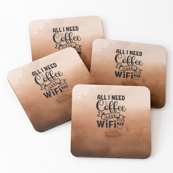 Item preview, All I need is coffee and wifi  designed and sold by EclairVanilla.