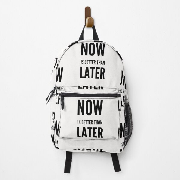 Item preview, Now Is Better Than Later designed and sold by Windmill Wildflowers.