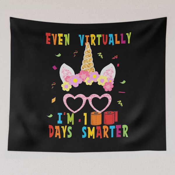 Item preview, 100 Days of school virtually unicorn Crown kids costume Gift designed and sold by aubb7.