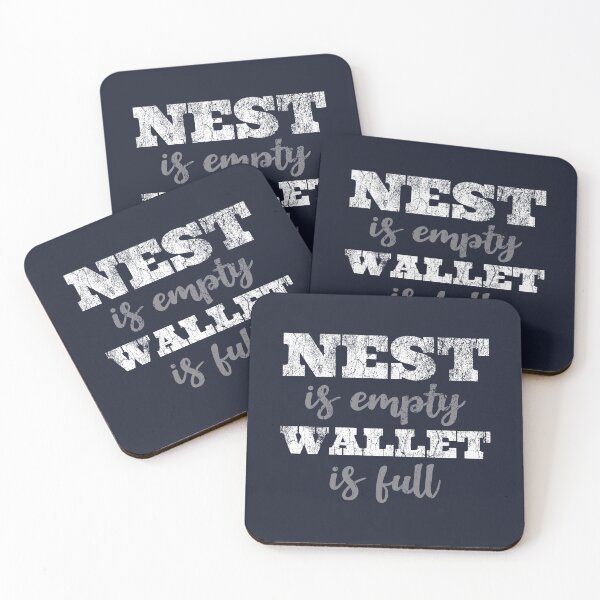 Item preview, Navy Empty Nest - Nest Is Empty - Wallet Is Full designed and sold by WonderWear.