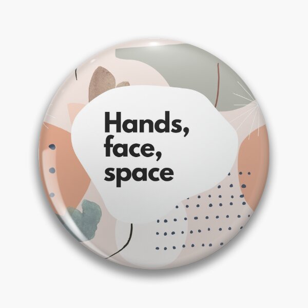 Item preview, Hands Face Space NHS Office Humour Funny Zoom Co Worker Colleague Phrases Jargon designed and sold by BohoStudio.