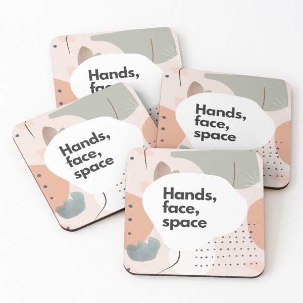 Item preview, Hands Face Space NHS Office Humour Funny Zoom Co Worker Colleague Phrases Jargon designed and sold by BohoStudio.