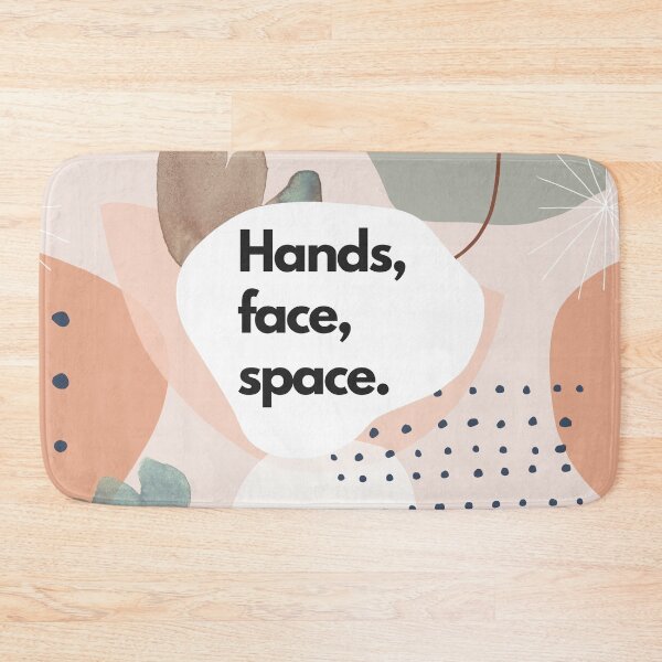 Item preview, Hands Face Space NHS Office Humour Funny Zoom Co Worker Colleague Phrases Jargon designed and sold by BohoStudio.