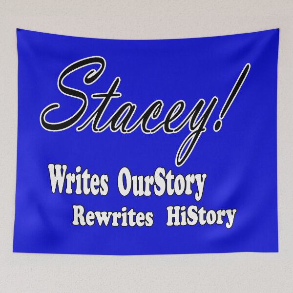 Item preview, Stacey Abrams Rewrites History Writes Our Story Black Woman Never Give Up designed and sold by NadeenInspires.