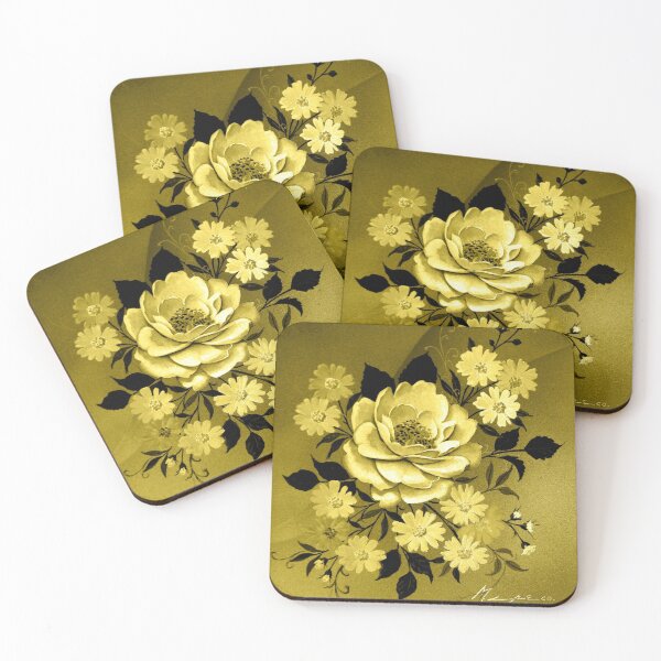 Item preview, Rose and fores in vintage sepia designed and sold by Laura Greco.