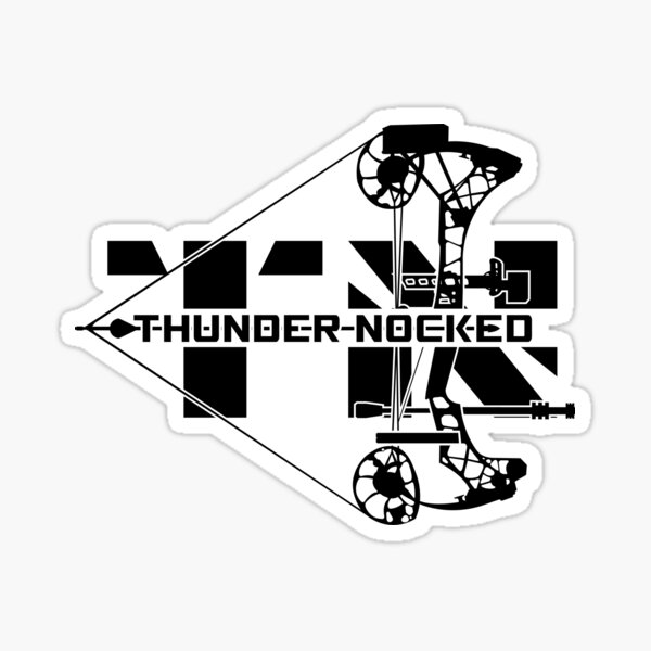 Thunder Nocked Sticker