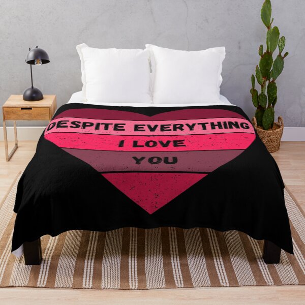 Item preview, Despite Everything I Love You Valentine's Day Gift for Girlfriends and Boyfriends in a "It's Complicated" Situation designed and sold by Nathalie Aynié.