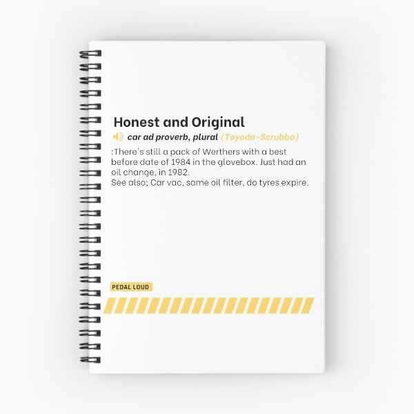 Item preview, Honest and Original-funny, classified ad, car buying proverbs defined designed and sold by PedalLoud.
