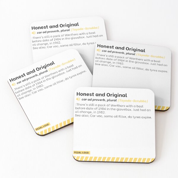 Item preview, Honest and Original-funny, classified ad, car buying proverbs defined designed and sold by PedalLoud.